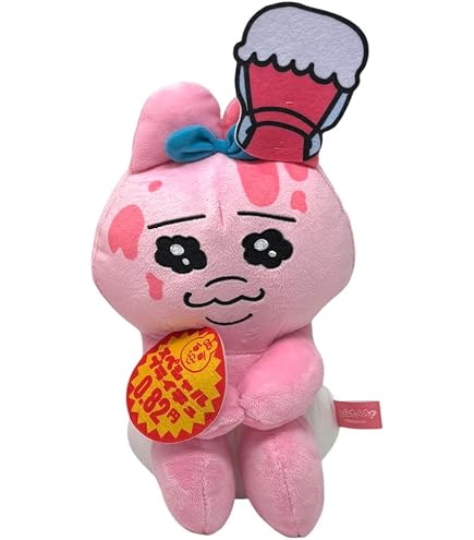 Amazon.co.jp: おぱんちゅ*うさぎ 胸にポンポン当てるBIGぬいぐるみ 全